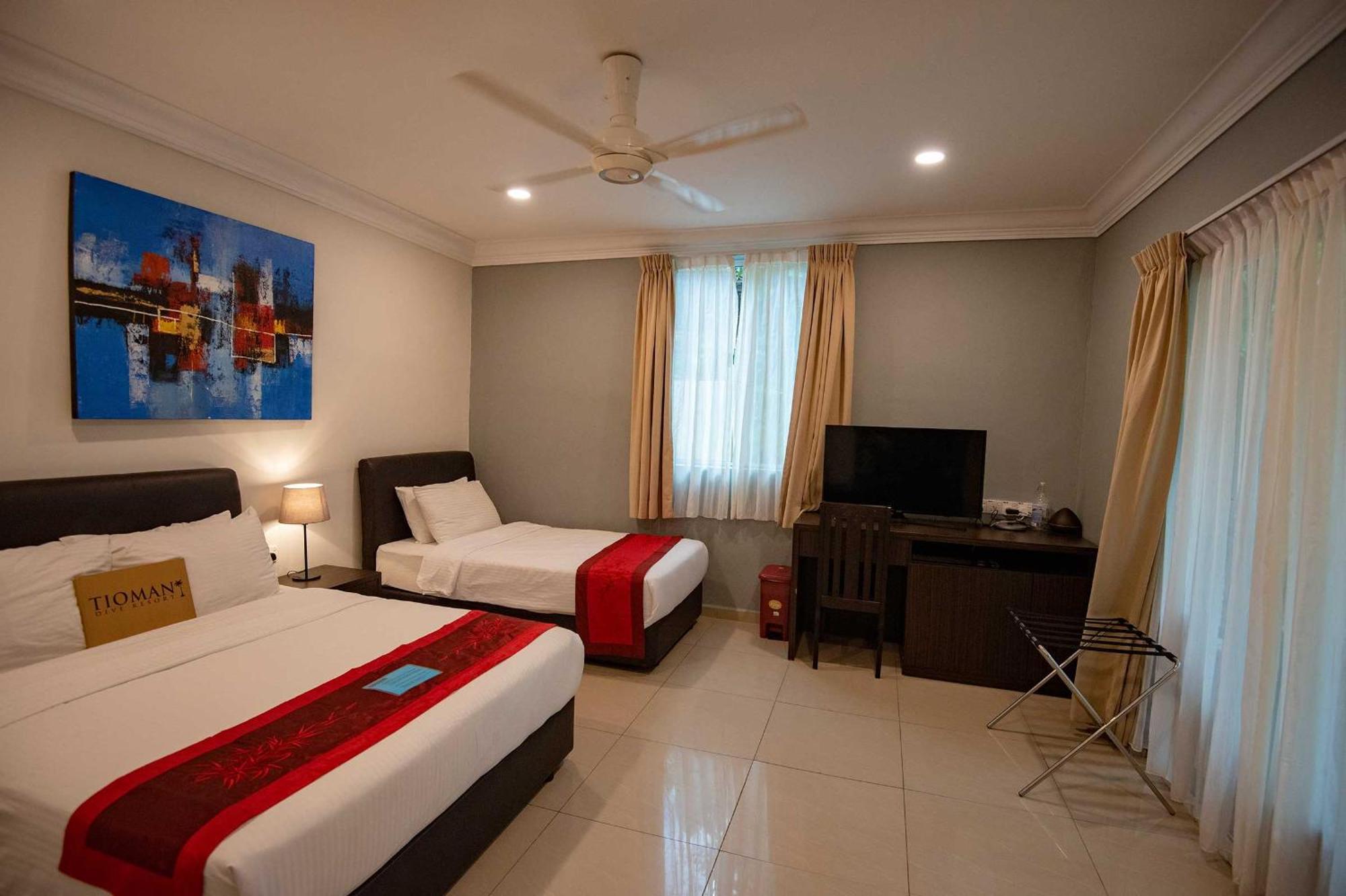Tioman Dive Resort Kampong Ayer Batang Habitación foto